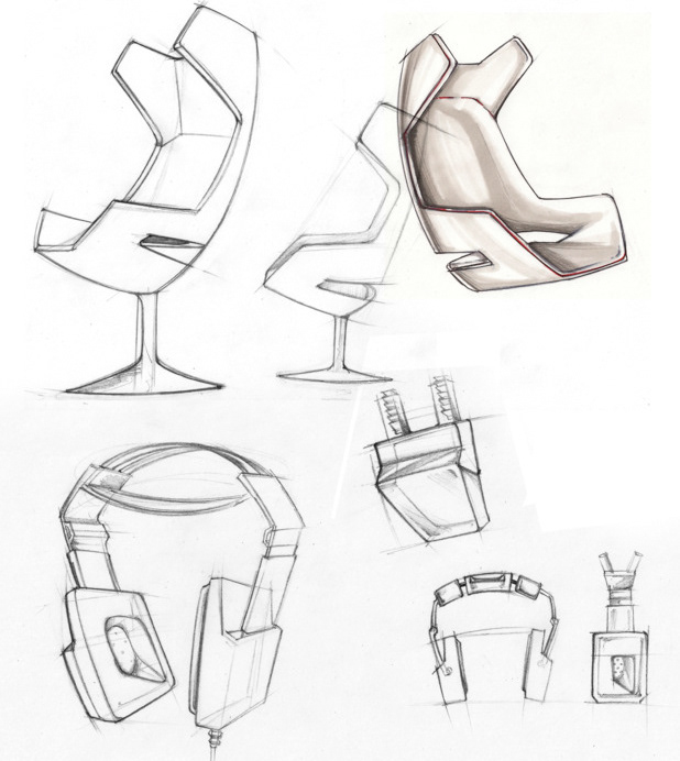 sketches natural history Nature wildlife design chairs London
