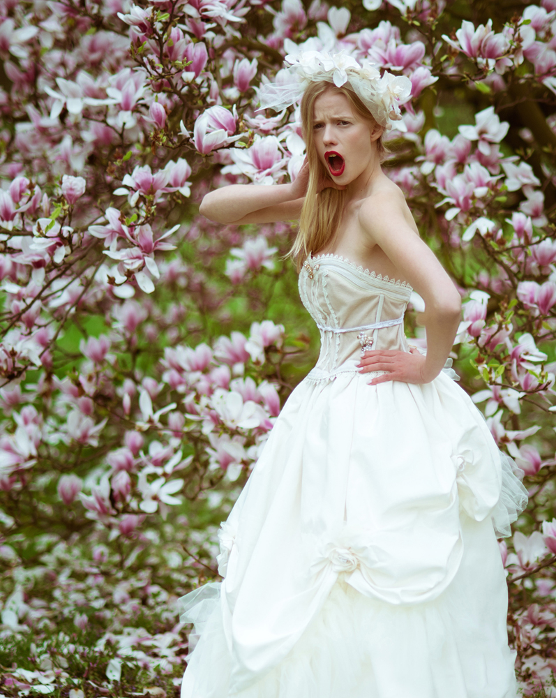 model dress White alice woman girl magnolia