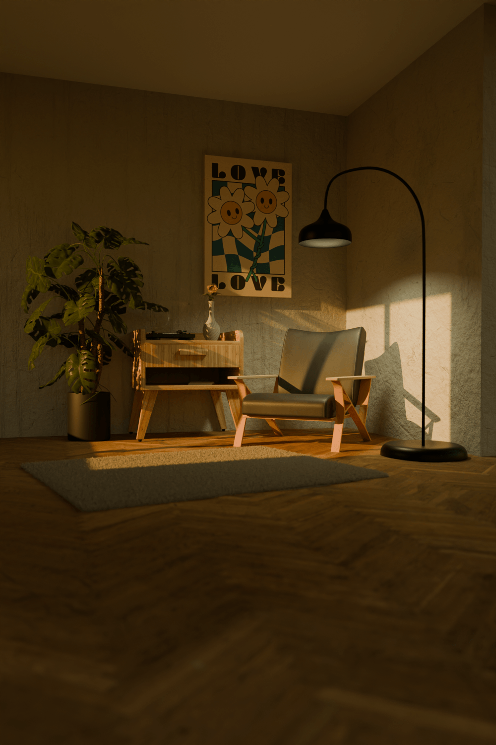 chair blender3d blender art HOUSE DESIGN 3D
