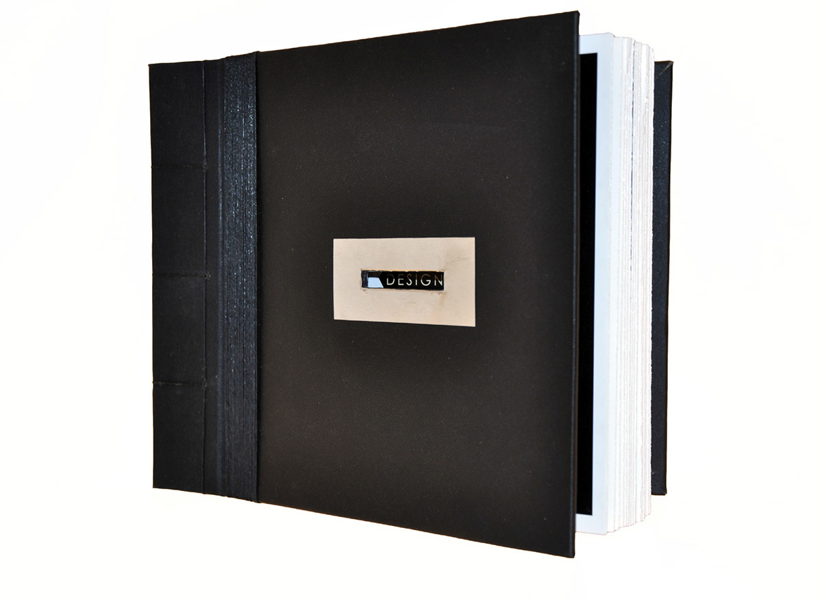 book design leather handmade binding