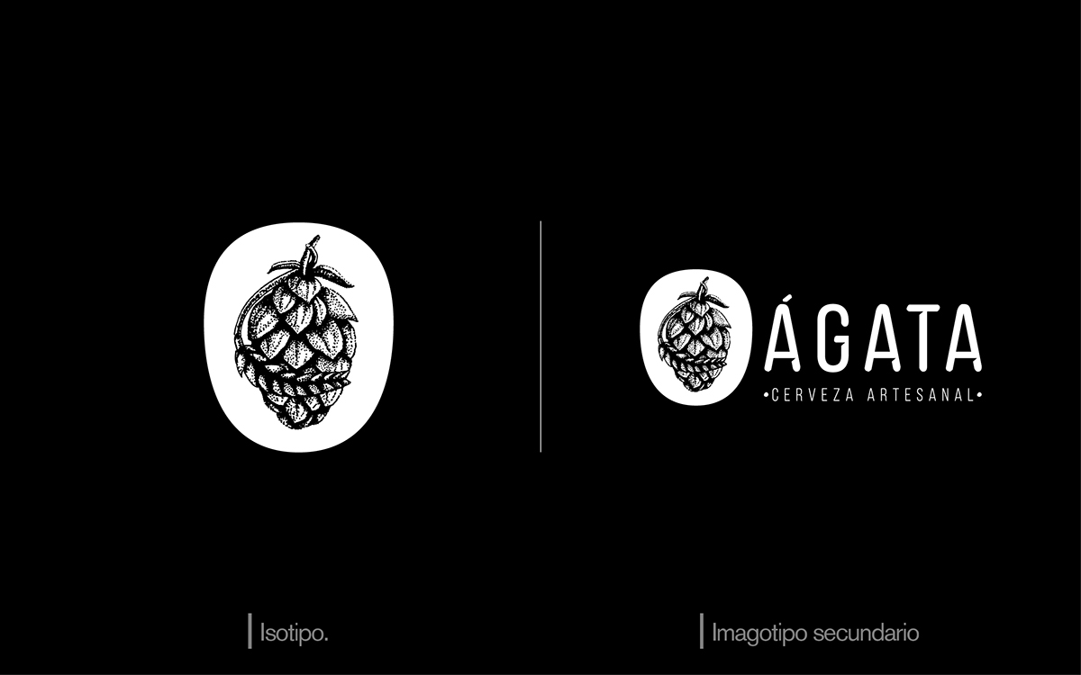 brewing branding  cerveza beer design Packaging Label agata