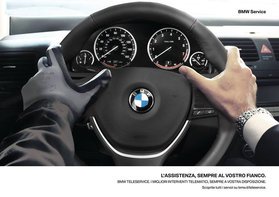 BMW teleservice service car meccanico