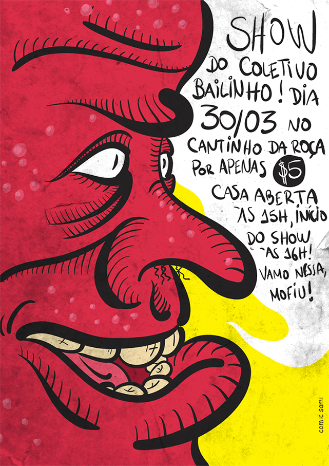 cantinho da roça coletivo bailinho Show aracaju sergipe poster
