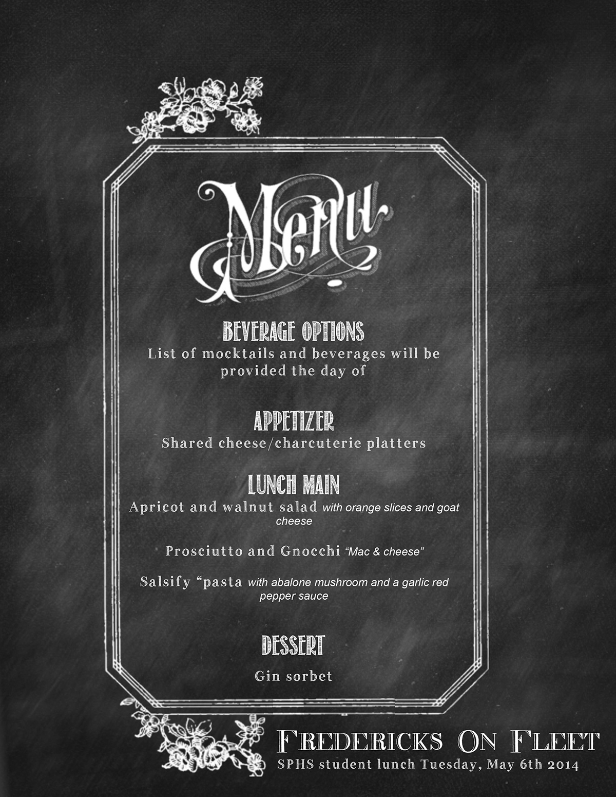 St Patricks Day st. patricks day preakness menu wedding menu menu design