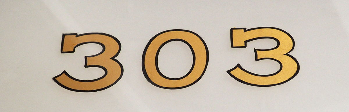 gold leaf Doors interior signage bowery building numbers