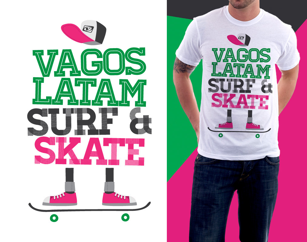 tshirt design vagos LatinAmerica graphic shirt tee