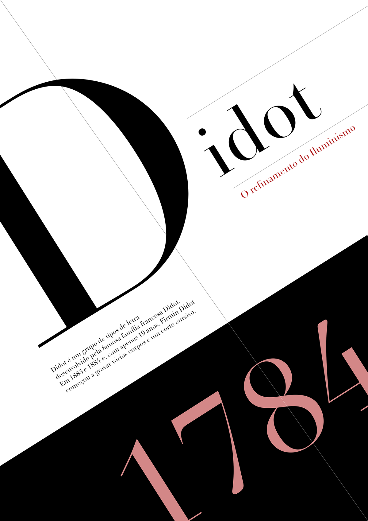 Didot poster Typeface firmin Firmin Didot illuminism