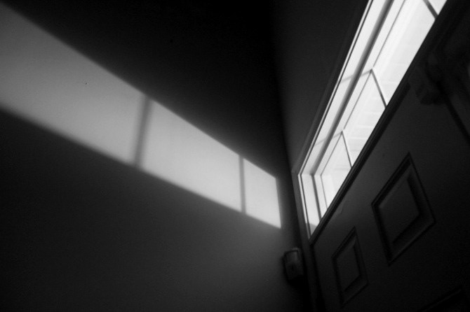 light shadow Window dog Lamp