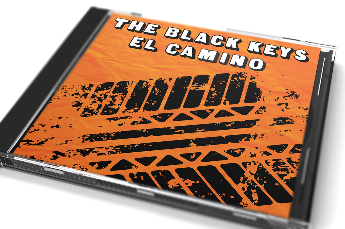 the black keys visual design magazine cd cover rock band