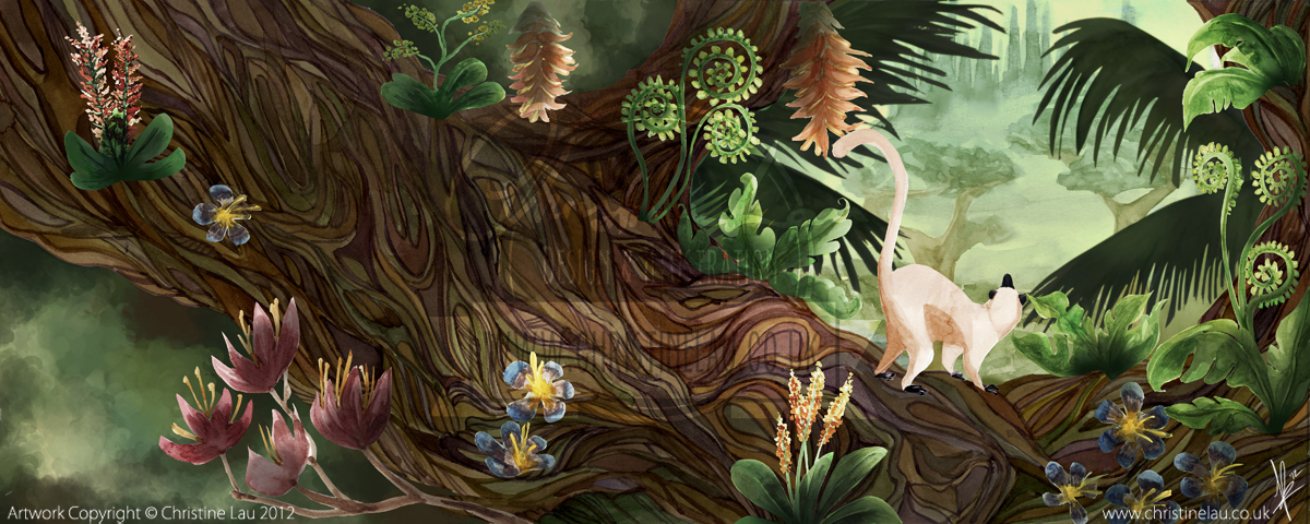 children's book  Lemur Sifaka Decken madagascar Tsingy tsingy de behamara Caves jungle lush forest vibrant