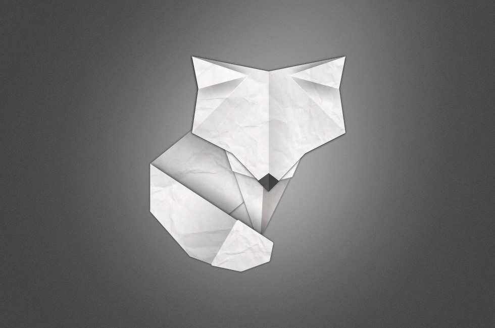 origami  paper red FOX origami fox paper fox red fox