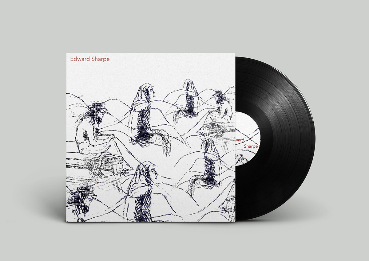 edward sharpe Album Vinyl Cover Cover Art