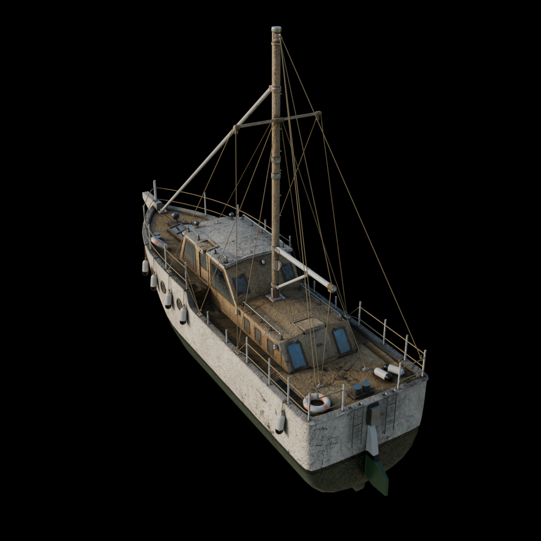 ship boat water sea Maya Autodesk 3D 3d modeling architecture
