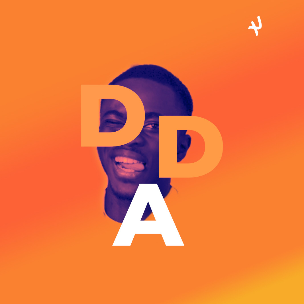 Duotone Photography  african photoshop simple design orange gradient