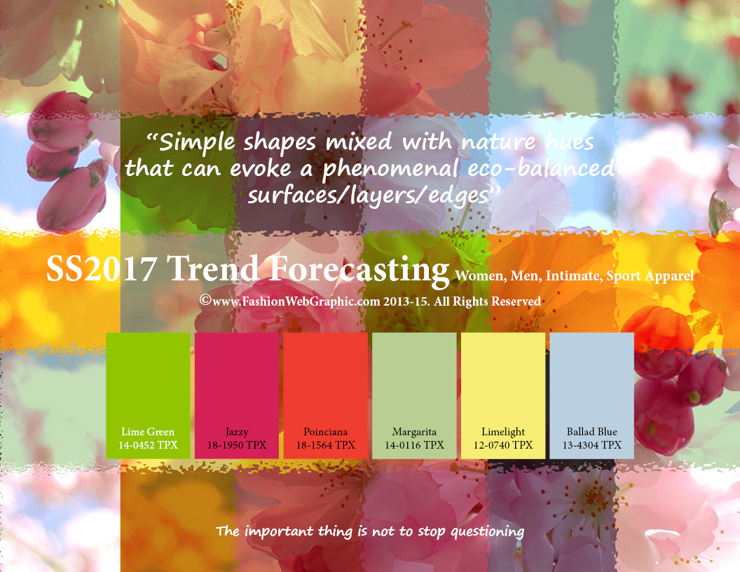 SS2017 trend forecasting on Behance
