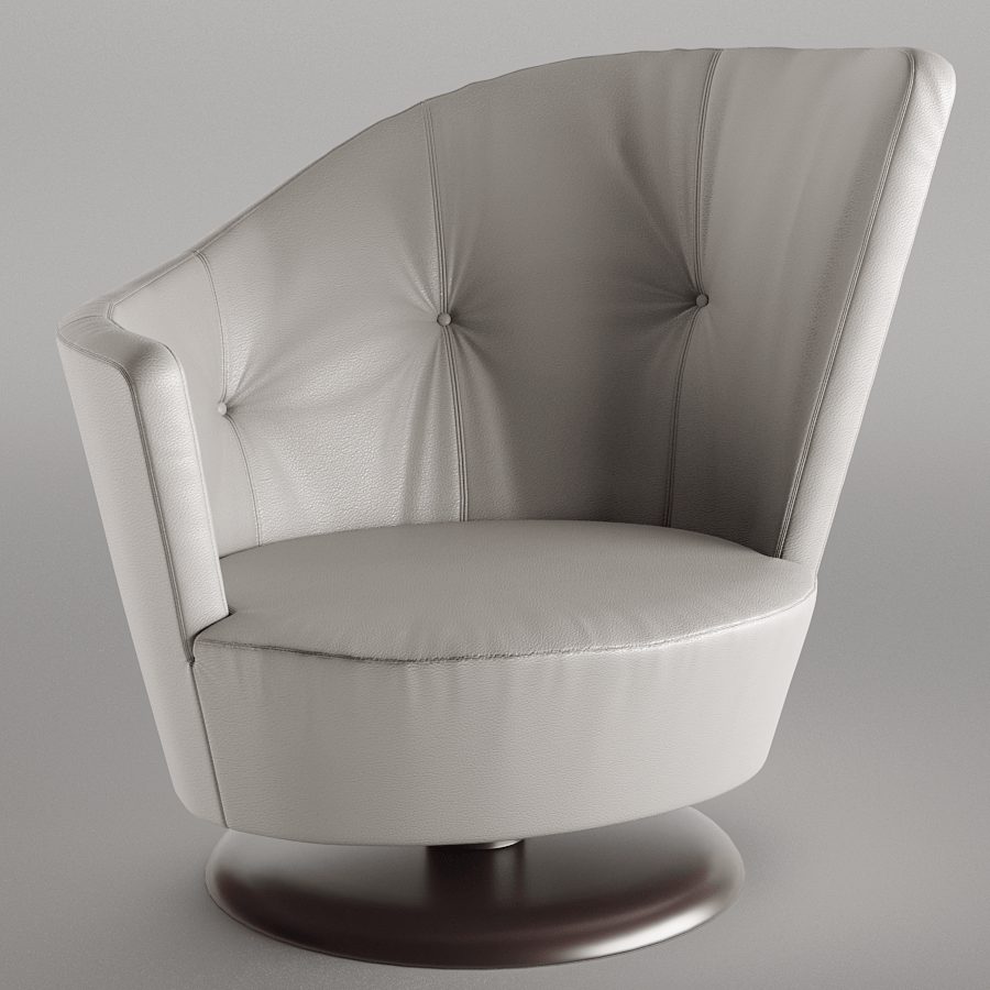 3D 3d modeling armchair blender chair corona Render visualization vray