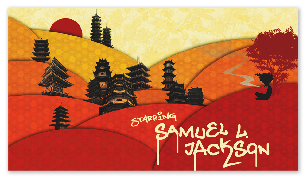 Afro Samurai  title sequence  Illustration