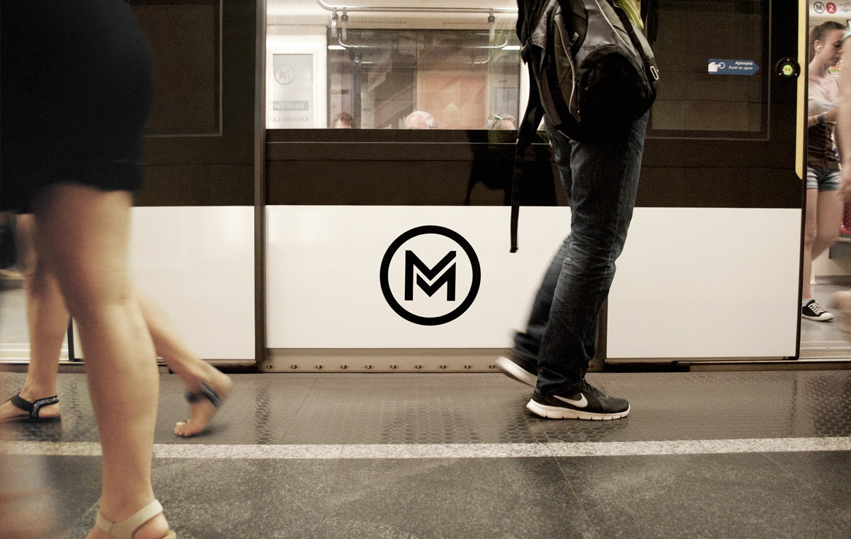 public transportation metro logo metro subway underground wayfinding Urban Signage