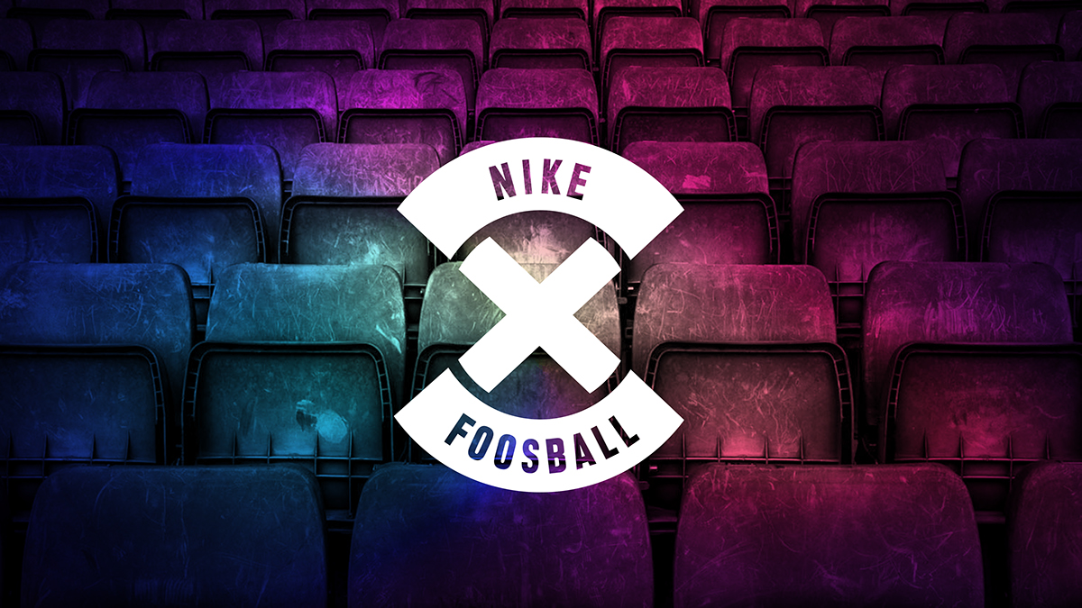 Foosball Nike Football X football foosball table Matthew Blunt blunt personal project concept footy ball ballin Holla
