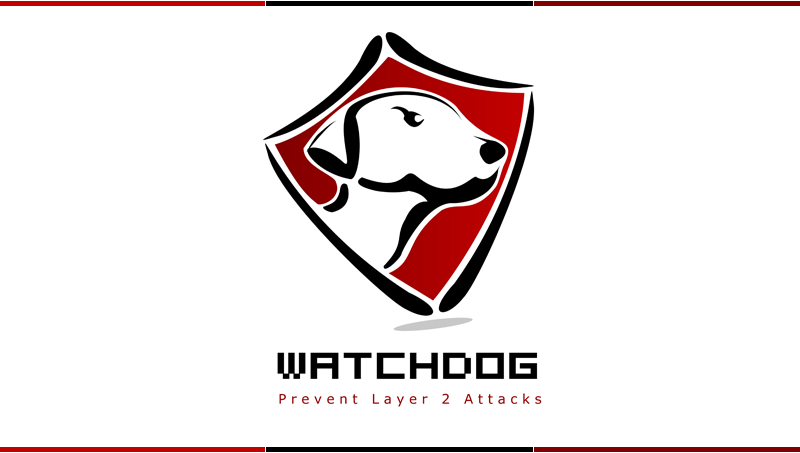 logo home made watchdog dog security shield eye news sa3doon