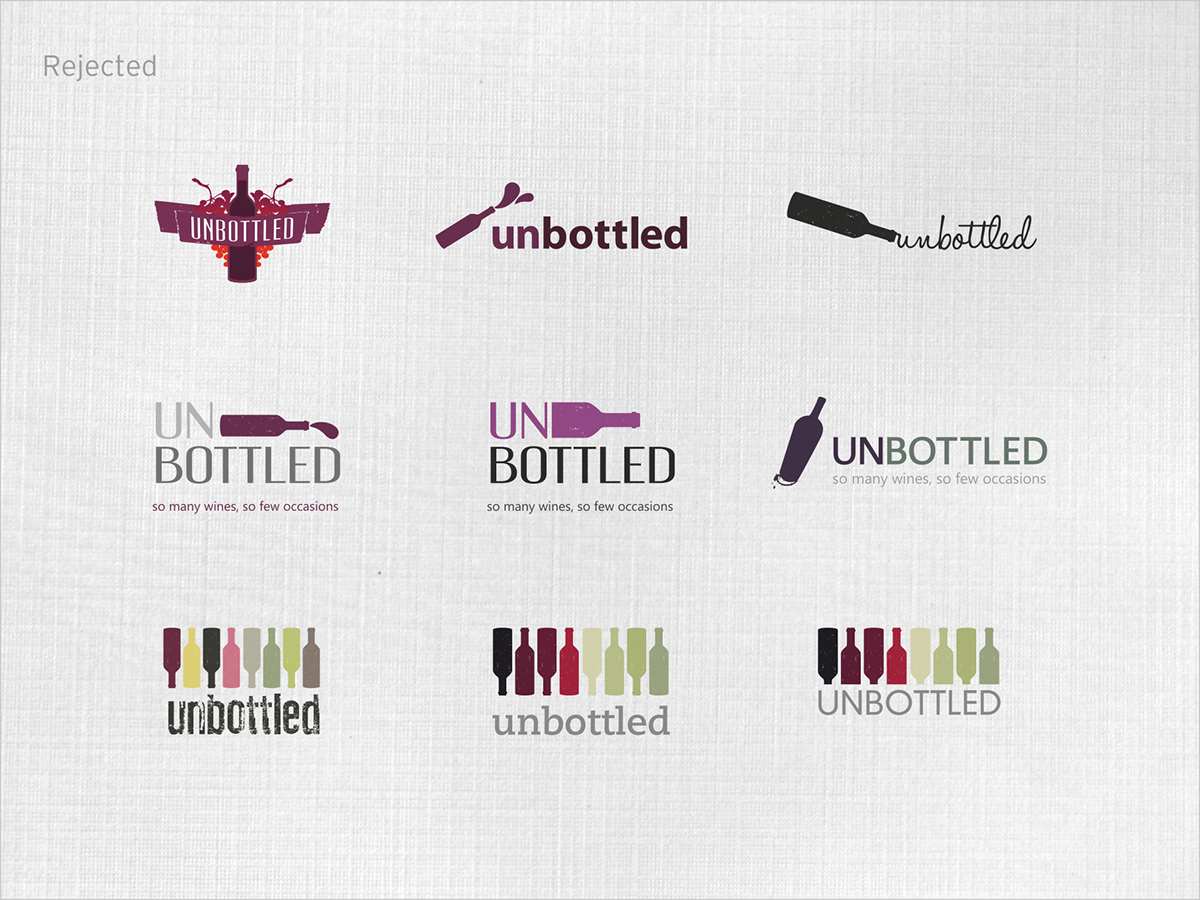 Logotype  unbottled egle rundyte rundyte logo wine bottle stain identity