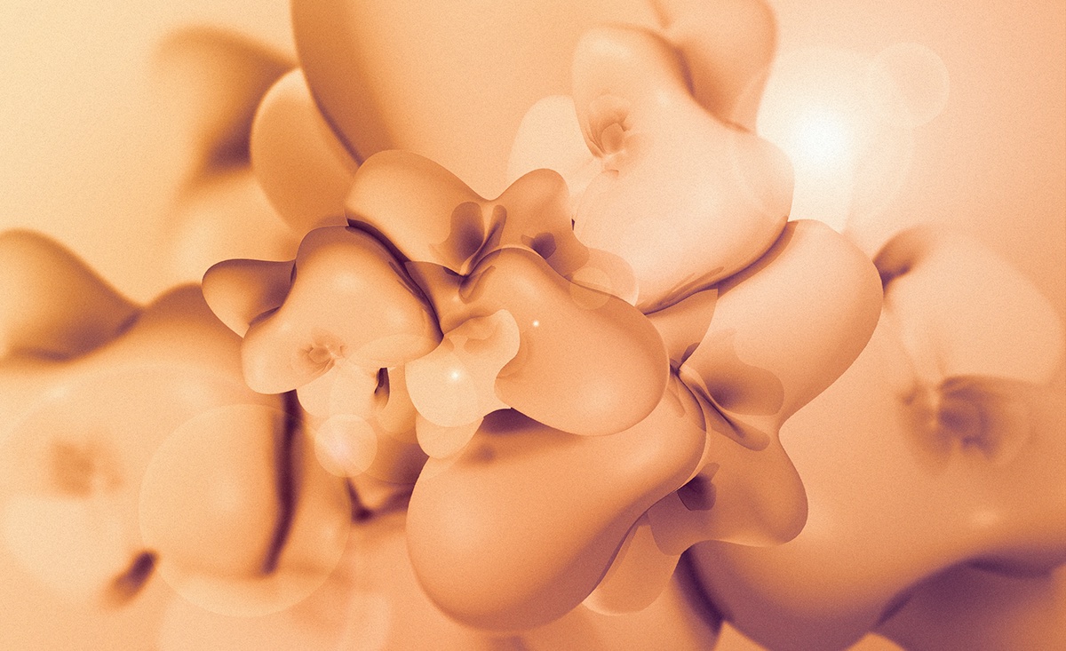 c4d Practice shape Form abstract material