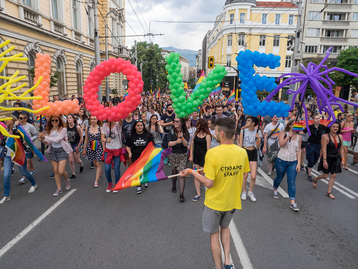 sofia pride festival LGBT gay lgbti Love homo fest rainbow