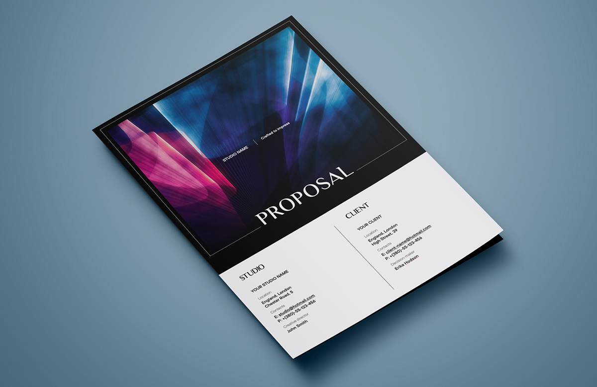 brochure brochure design design template Keynote magazine presentation presentation portfolio print Proposal template