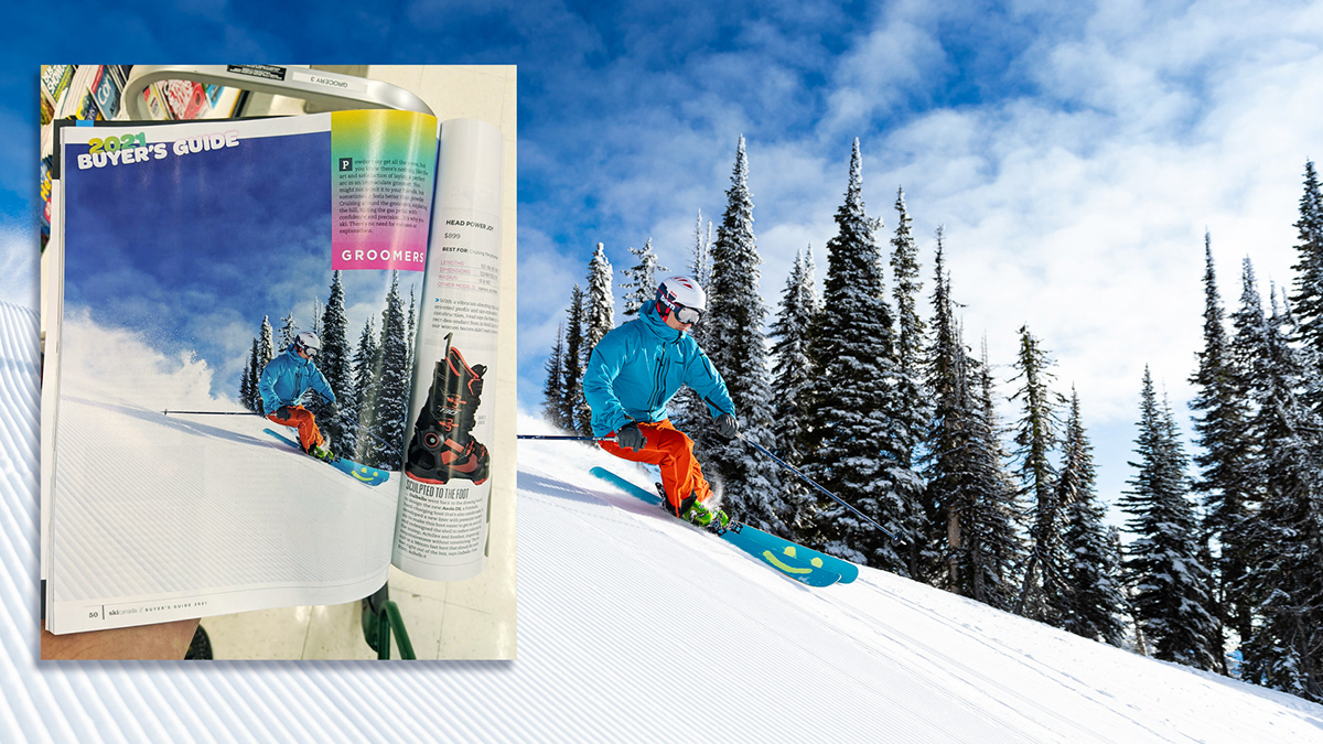 PUBLISHED photos skiing powder winter sports strobe Flash