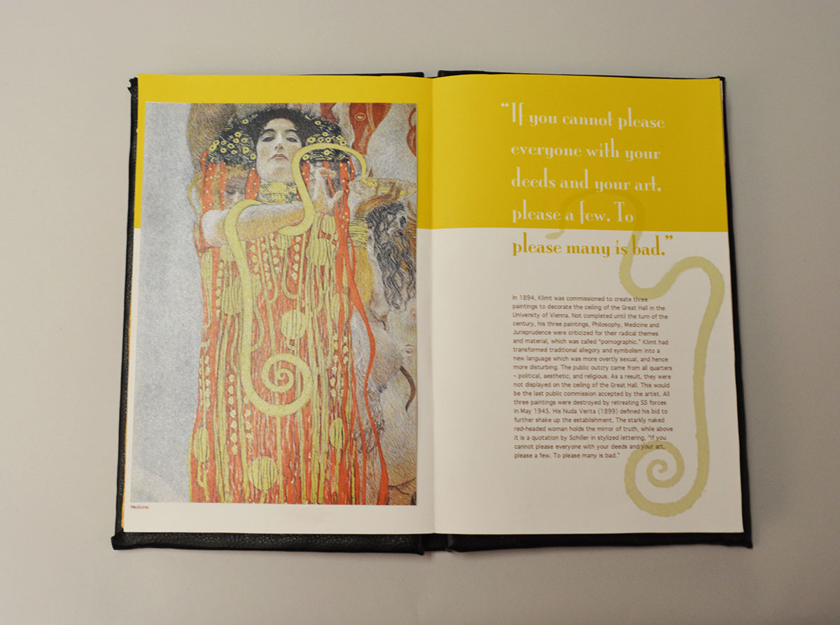 edinboro chap book Gustav Klimt
