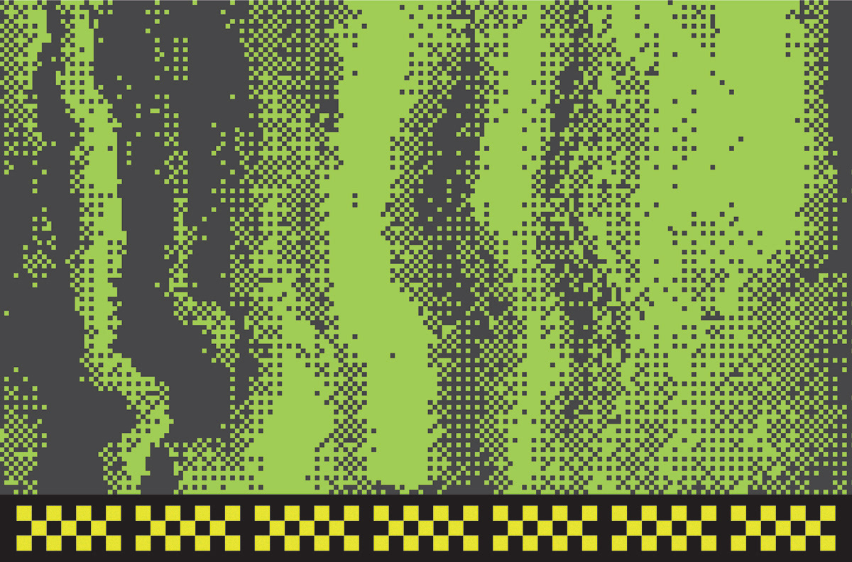 bitmap pixel texture backgrounds gradient art editorial cyber Y2K Retro