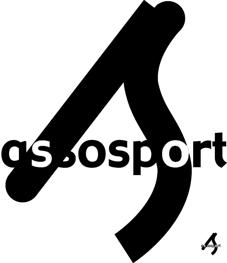 Asossport Calcio dilettanti Logotipo marchio grafica editoriale