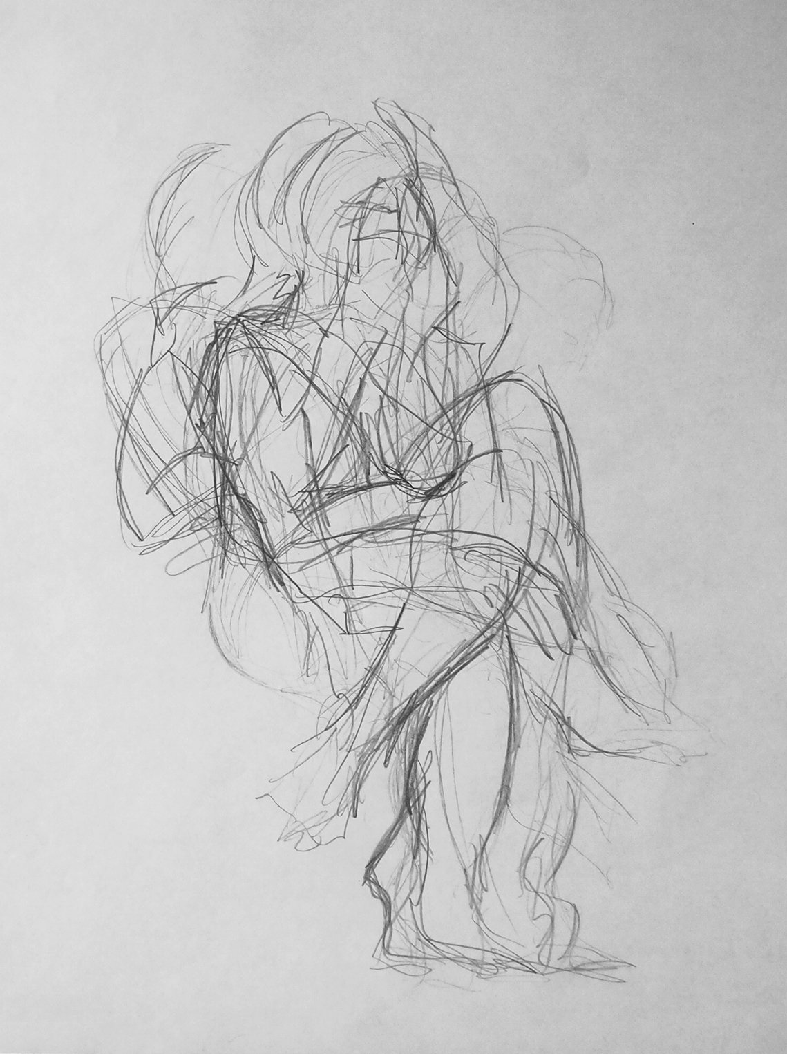 freehand live drawing model body motion Body in Motion Character