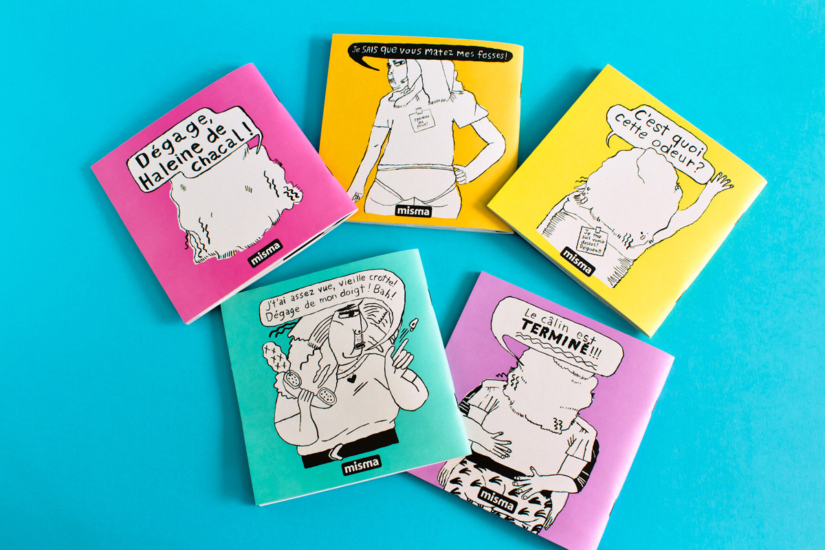 Book Packaging comics stapled book design Zines Packaging publisher