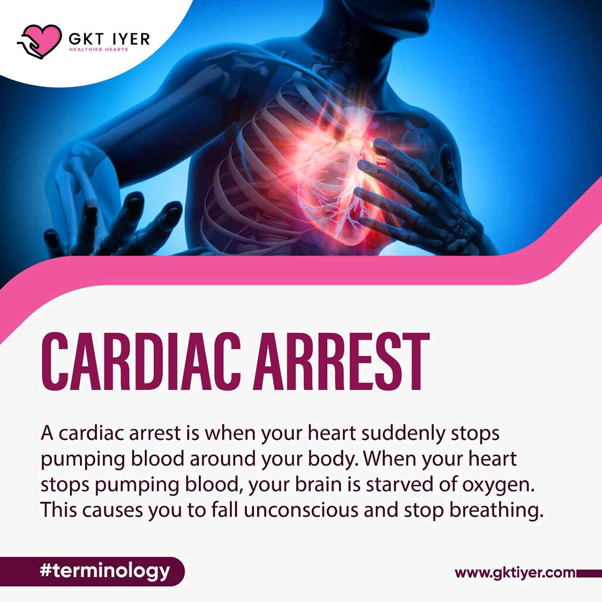 cardiacarrest GKT healthyliving heart heartattack HeartDisease hearthealth terminology