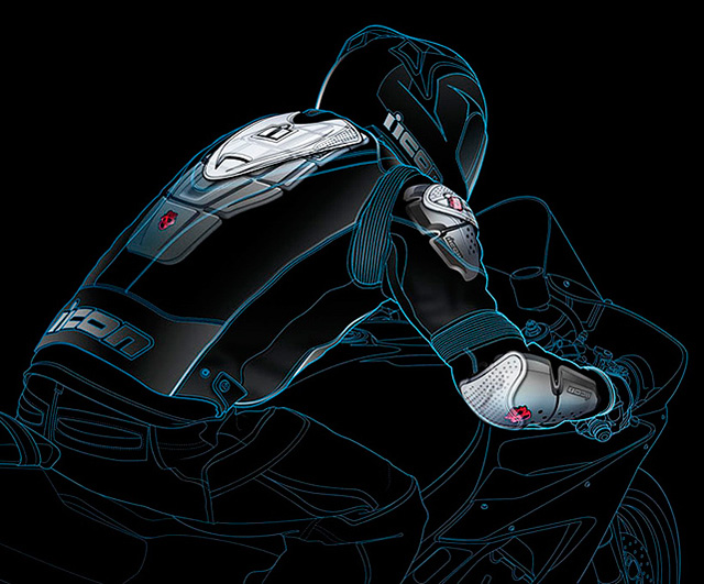 technical illustration product illustration motorcycle illustration Cutaway Illustration