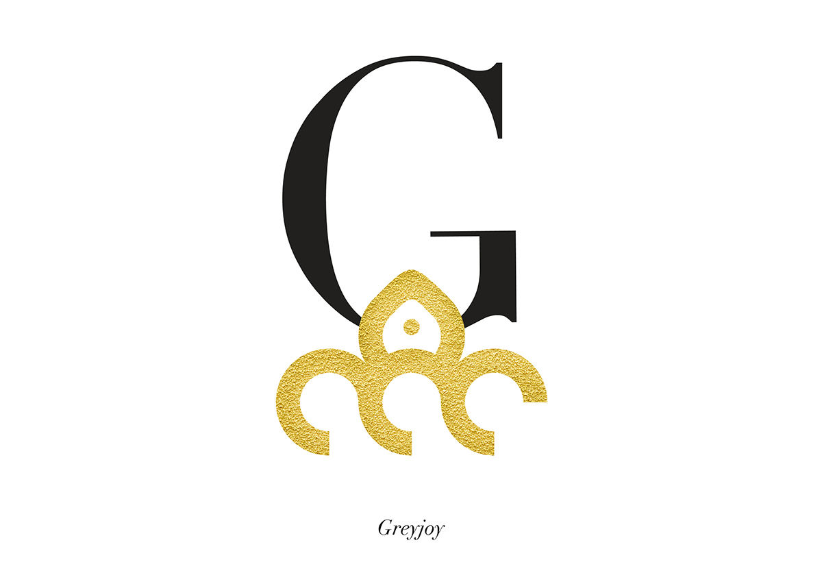 Game of Thrones heraldry tipography mcastiglionidesign mattia castiglioni Minimalism graphic design