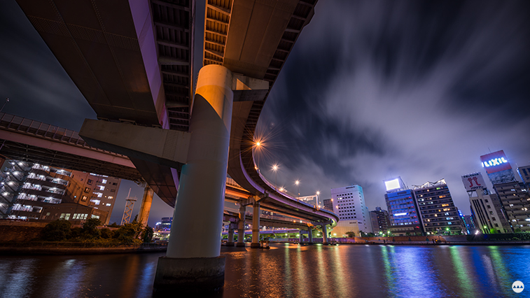 tokyo japan night Expressway Exhibition  art 建築 写真 写真展 東京未来都市 Tokyo Mirai Toshi