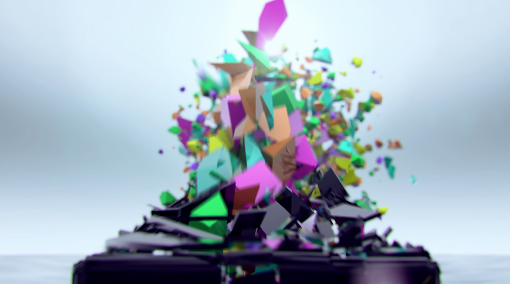 Canal+ particles MoGraph thinking particles cinema 4d explosion fragment