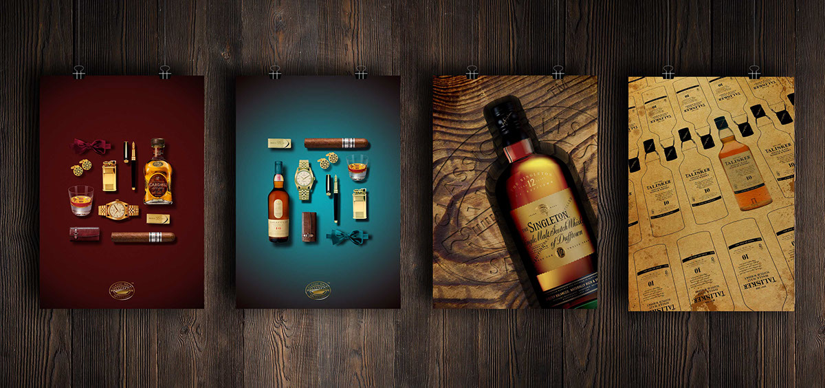 Whiskey poster advertisement decoration graphic design  ILLUSTRATION  drinks alcohol pub branding 