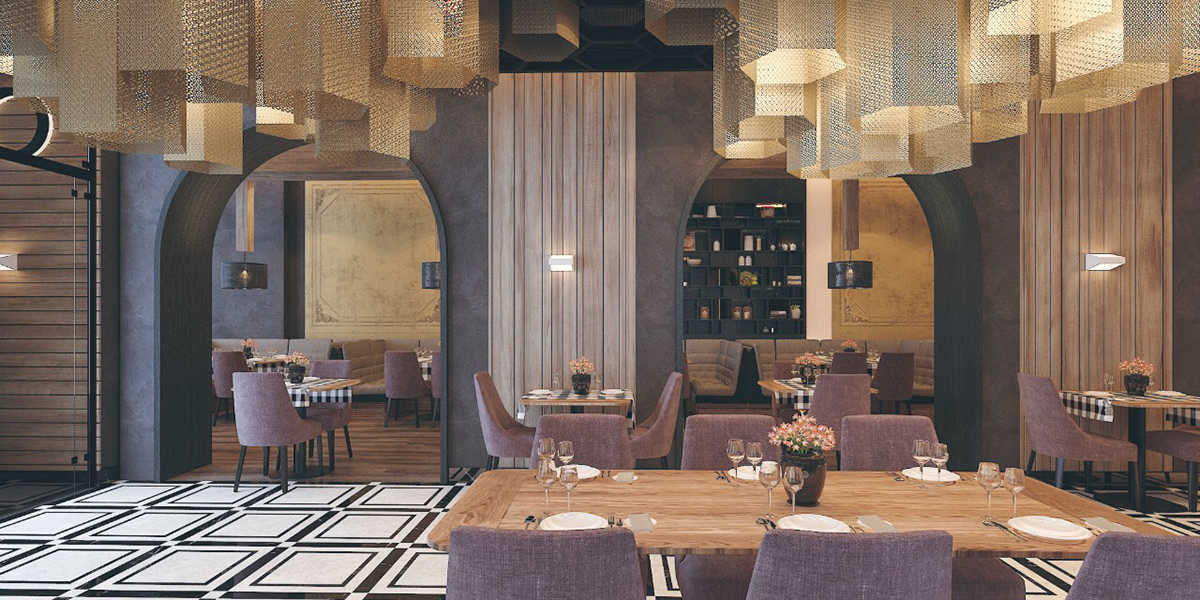 restaurant Interior interiordesign visualization Render