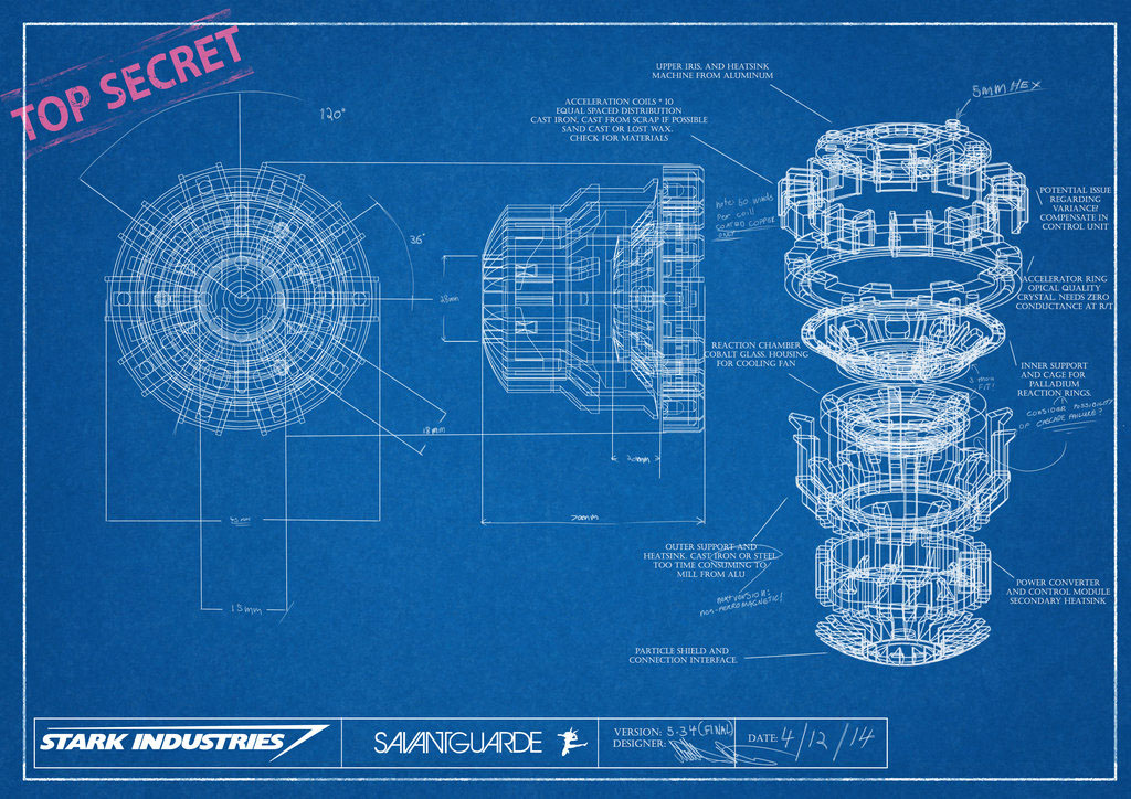 Arc Reactor project on Behance