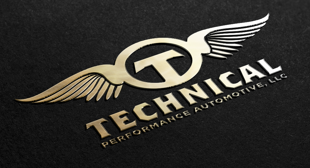 logo Auto Repair vintage wings