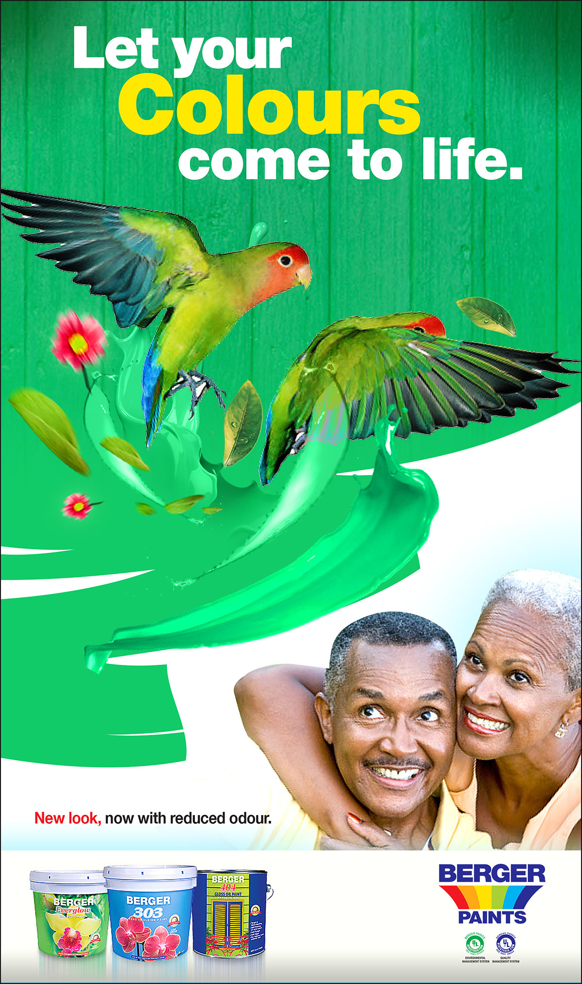 paint bird colour life ad poster press photoshop people feel Beautiful