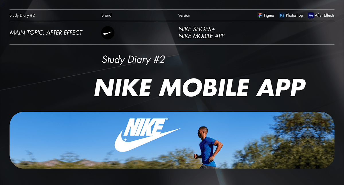 Nike shoes sneakers mobile Mobile app Figma after effects Nike Shoe Study Diary Vuong nhat nguyen