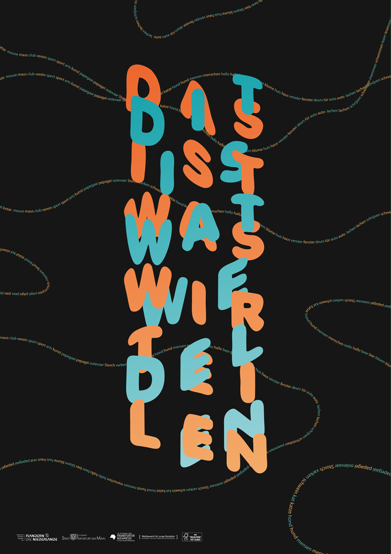 poster design ILLUSTRATION  Flandern art