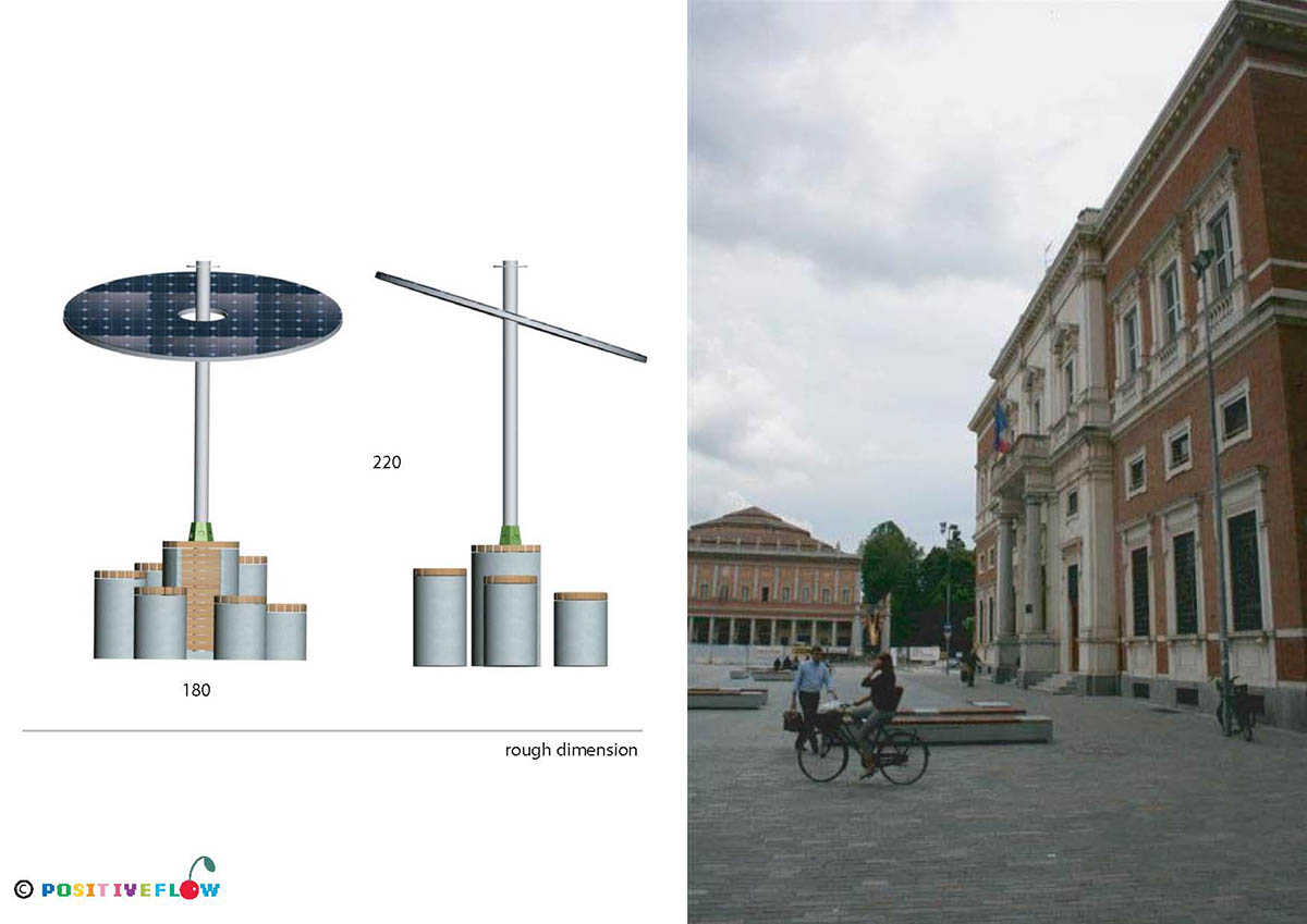 street furniture  solar power