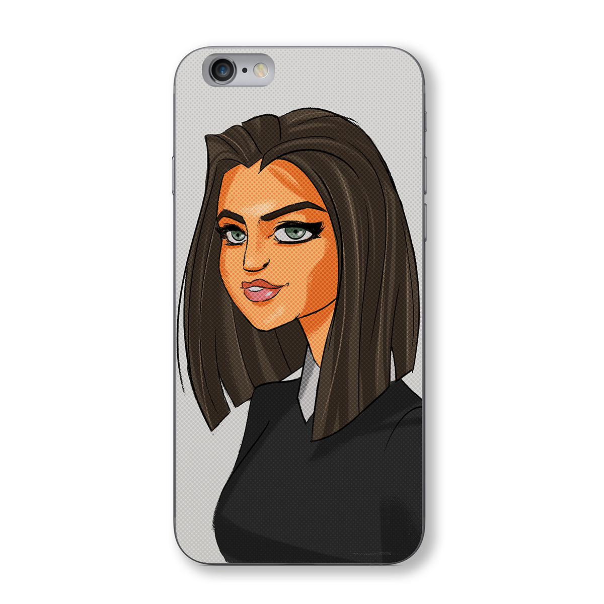 phone phonecase Character design  Personalized product Porträt ILLUSTRATION  Digital Art  Fashion  surface design