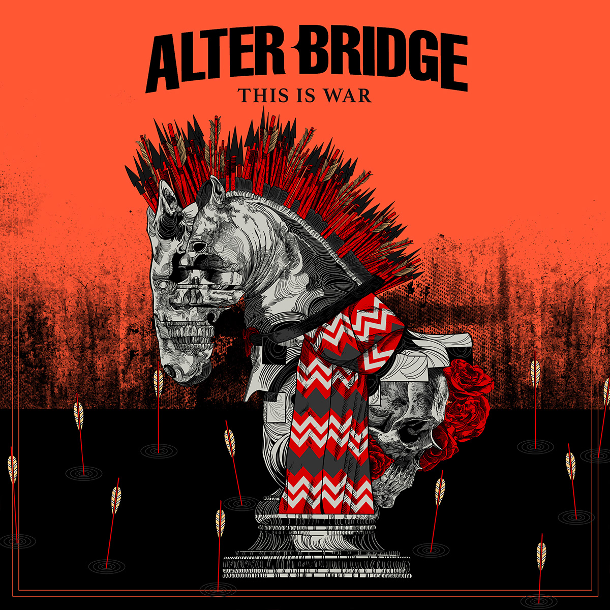 alterbridge artist artwork chess concept art ILLUSTRATION  music pawns rock singles