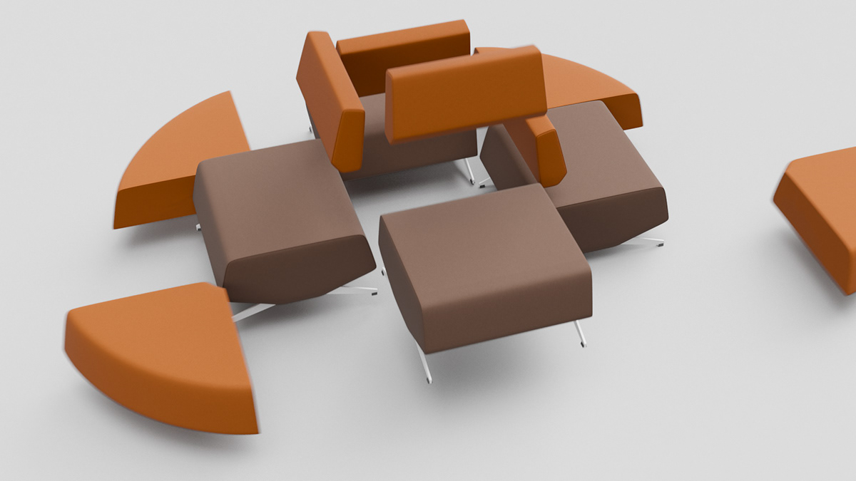 3ds max corona renderer móveis furniture sofa 3d model product video video de produto animação de produto design de interores Decoração de ambientes